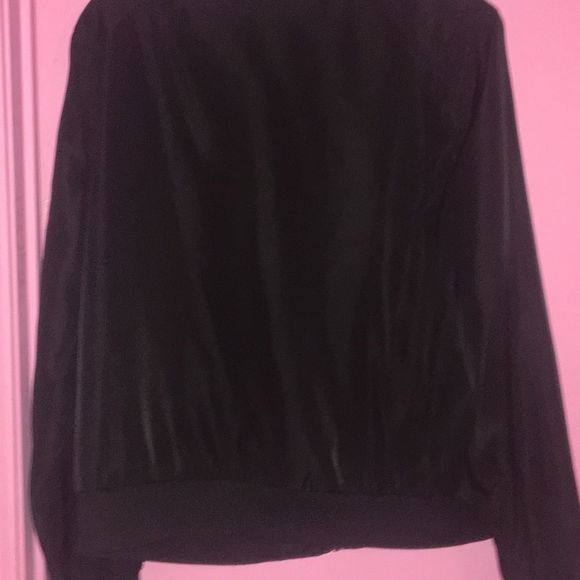 Black bomber jacket - Picture 2 of 2